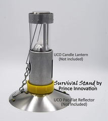 SURVIVAL STAND FOR UCO CANDLE LANTERNS - HIVIS YELLOW
