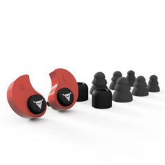 CUSTOM MOULDED EARPLUGS - RED - Trailfinder