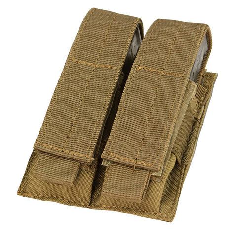 DOUBLE PISTOL MAG POUCH - COYOTE BROWN - Trailfinder