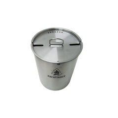 STAINLESS STEEL 48 OZ (1.42 LITRES) CUP AND LID SET - PATHFINDER - Trailfinder