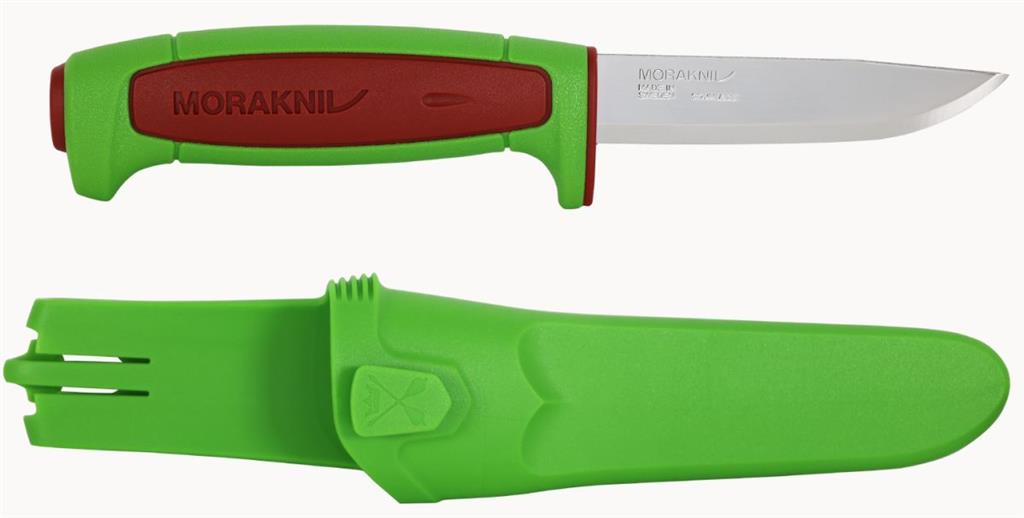 MORAKNIV BASIC 546 KNIFE LIMITED EDITION (S) - DALA RED / GREEN