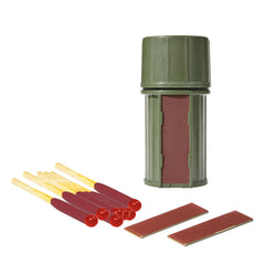 HURRICANE MATCH KIT - 25 MATCHES - GREEN