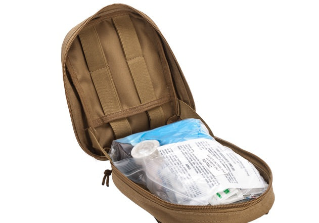 MOLLE TACTICAL FIRST AID KIT - COYOTE BROWN - Trailfinder