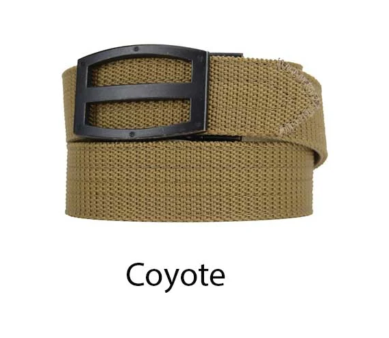 NEXBELT TITAN TACTICAL RATCHET GUN BELT - COYOTE BROWN - COMP-TAC