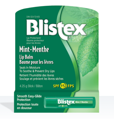 BLISTEX SPF 15 LIP BALM - MINT