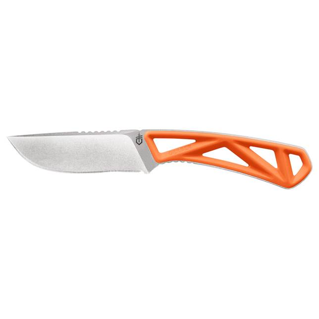 GERBER EXO-MOD DROP POINT KNIFE - ORANGE - WITH SHEATH