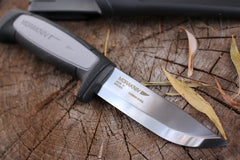 MORAKNIV ROBUST KNIFE - GREY / BLACK - Trailfinder