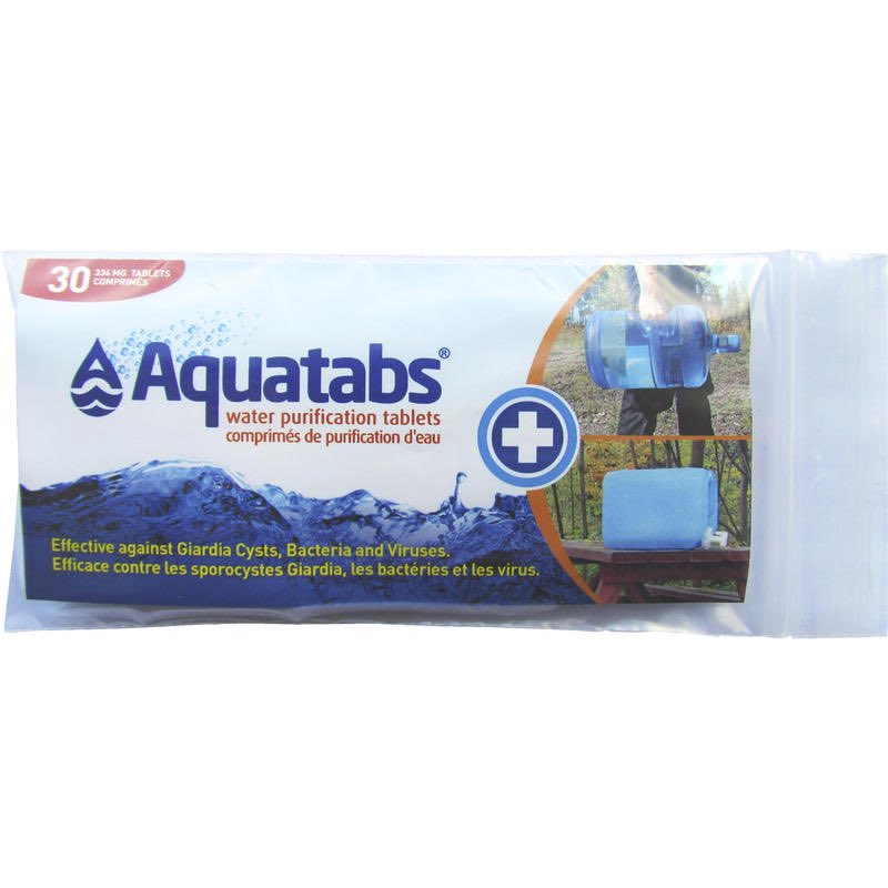 AQUATABS - TREATS 20 LITRES - 30 PACK - Trailfinder