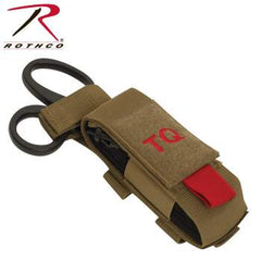 TACTICAL TOURNIQUET AND SHEAR HOLDER POUCH - COYOTE BROWN - Trailfinder
