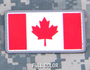 CANADIAN FLAG PVC PATCH - FULL COLOUR - Trailfinder