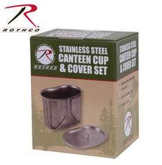 STAINLESS STEEL CANTEEN CUP AND COVER SET - Trailfinder