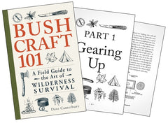 BUSHCRAFT 101: A FIELD GUIDE TO THE ART OF WILDERNESS SURVIVAL - DAVE CANTERBURY - Trailfinder
