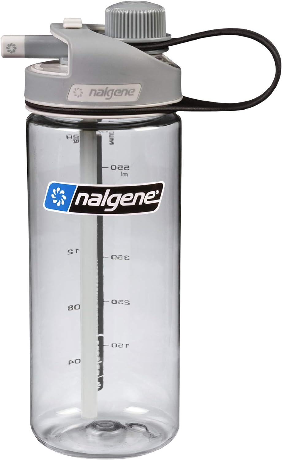 NALGENE 20 OZ MULTIDRINK SUSTAIN WATER BOTTLE - GREY / GRAY