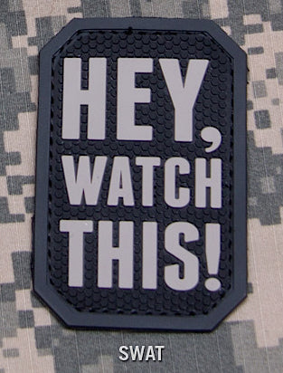 HEY WATCH THIS PVC PATCH - SWAT