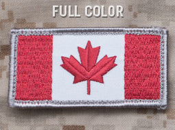 CANADIAN FLAG PATCH - FULL COLOUR - Trailfinder