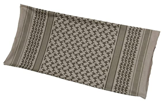 SHEMAGH MULTI WRAP - DUSTY BROWN