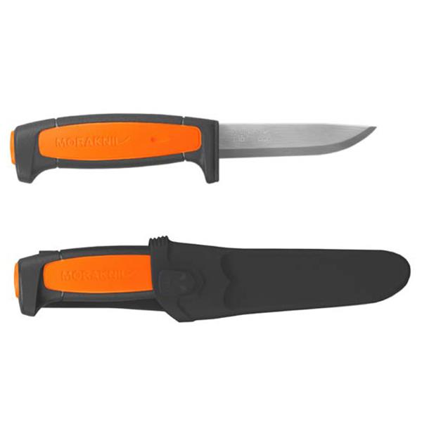 MORAKNIV BASIC 546 KNIFE - ORANGE / BLACK - Trailfinder