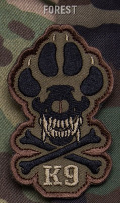 K9 PATCH - FOREST