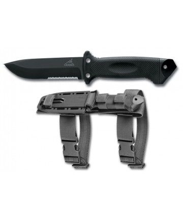Gerber LMF 11 Infantry Knife - Black Inc. Leg Straps - KIT BAG