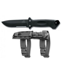 LMF II INFANTRY FIXED BLADE KNIFE - BLACK - Trailfinder