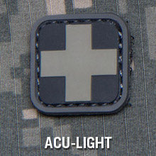MEDIC SQUARE 1'' PVC PATCH - ACU-LIGHT - Trailfinder