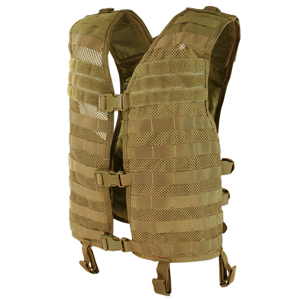 MESH HYDRATION VEST - COYOTE BROWN