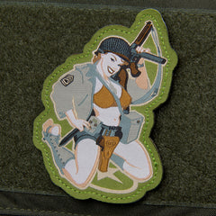 THOMPSON GIRL PATCH - FULL COLOUR