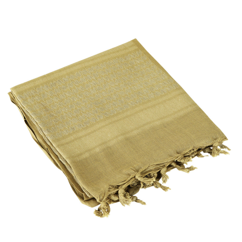 SHEMAGH 100% COTTON - TAN