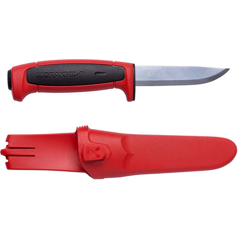 MORAKNIV BASIC 511 KNIFE (C) - RED / BLACK