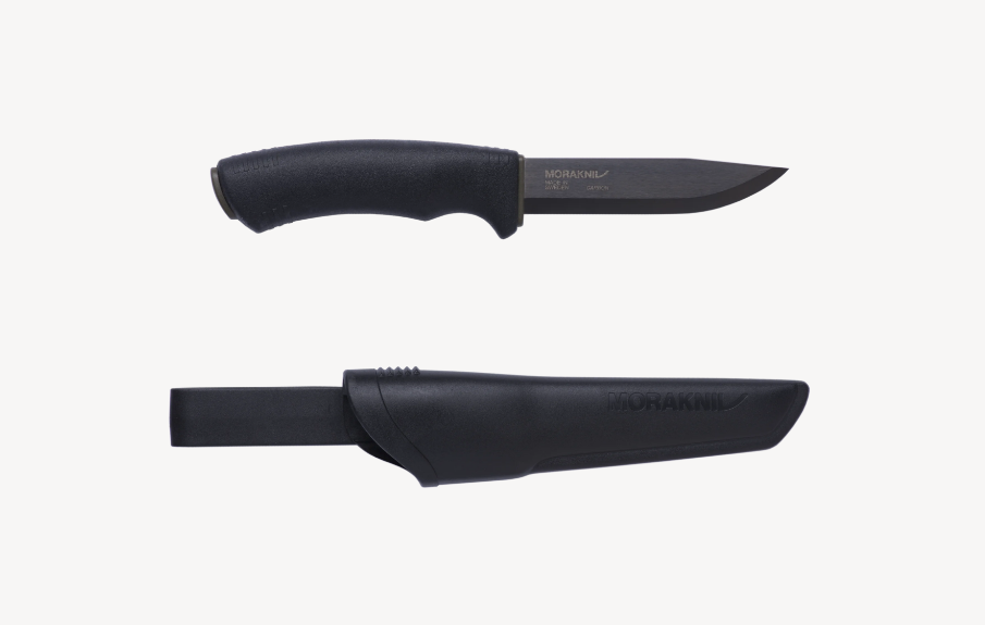 MORAKNIV BUSHCRAFT BLACKBLADE KNIFE (C) - BLACK
