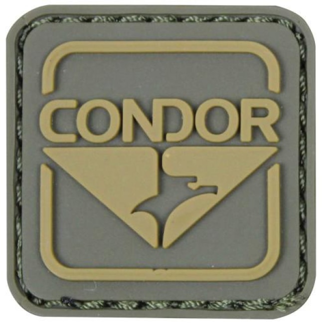 CONDOR 3D EMBLEM PATCH 1.1" X 1.1" - GREEN / BROWN - Trailfinder