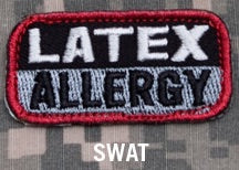 LATEX ALLERGY PATCH - SWAT - Trailfinder