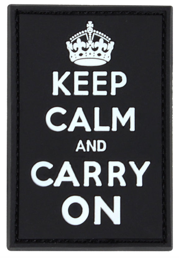 KEEP CALM AND CARRY ON PVC PATCH - Trailfinder