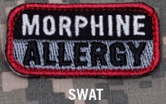 MORPHINE ALLERGY PATCH - SWAT - Trailfinder