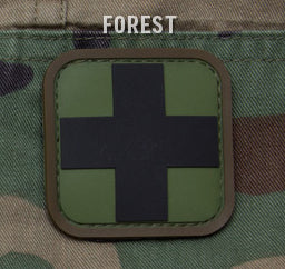 MEDIC SQUARE 2'' PVC PATCH - FOREST