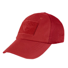 TACTICAL CAP, MESH BACK - RED - Trailfinder
