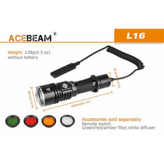 REMOTE PRESSURE SWITCH - ACEBEAM L16 - Trailfinder