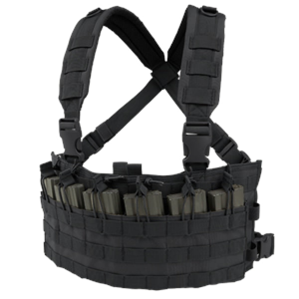 RAPID ASSAULT CHEST RIG - BLACK - Trailfinder